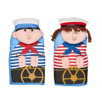 Set 2 manusi de bucatarie Heinner Home, 14x24cm, model marinar Set 2 manusi de bucatarie Heinner Home, 14x24cm, model marinar