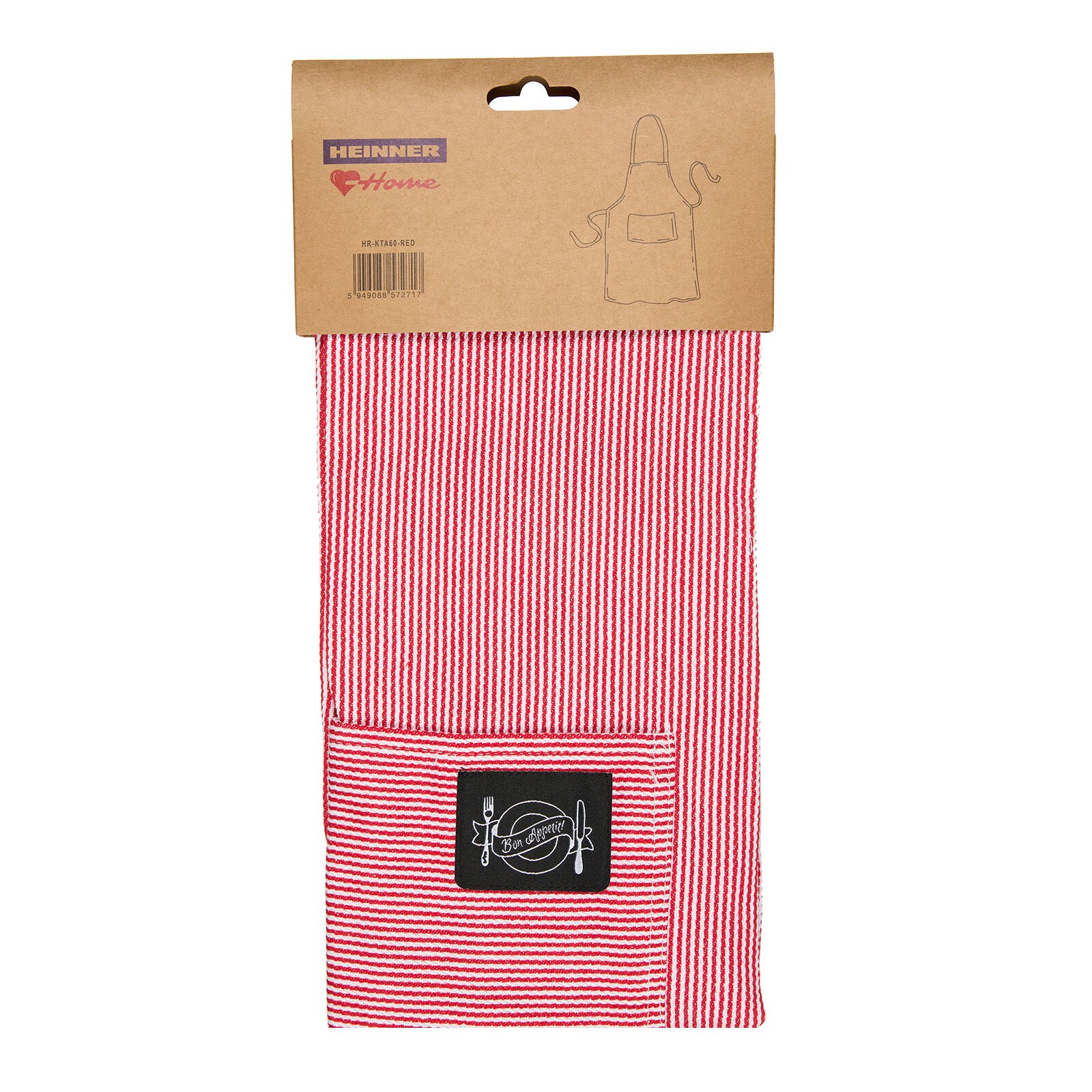 Sort de bucatarie Heinner Home, 60x86cm, rosu