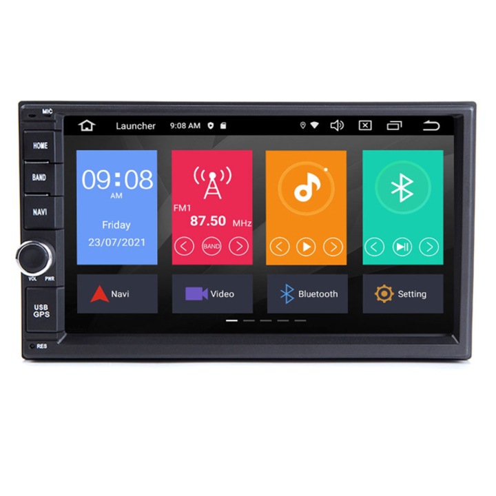 Универсална мултимедия Hesperus, Двоен дин, с GPS, DSP, CARPLAY, Wi-Fi, Android 12