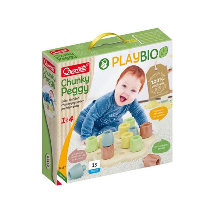 Quercetti: play bio chunky pötyi 13db-os