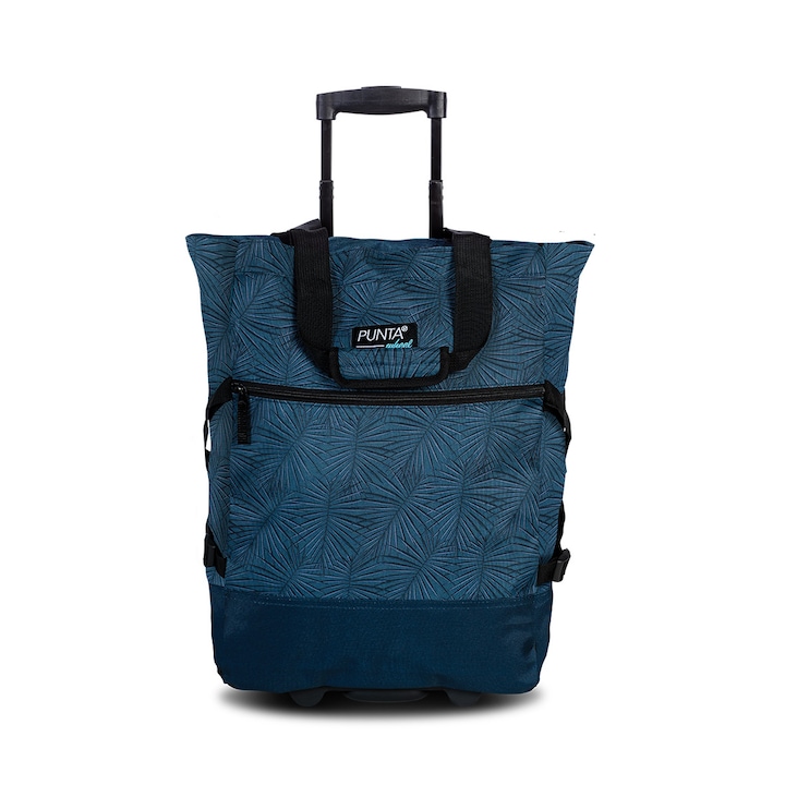 Punta Bevásárló táska, gurulós, F10008, Kék