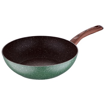 Tigaie Wok Bergner Greener, aluminiu, 28cm Tigaie Wok Bergner Greener, aluminiu, 28cm