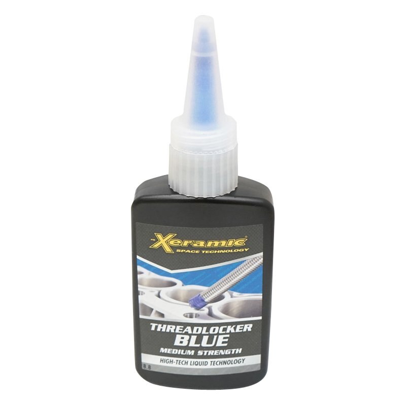 Adeziv blocare, etansare filet, albastru cu rezistenta medie Xeramic