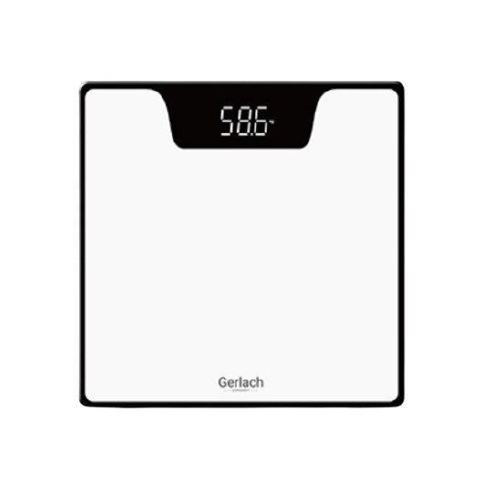 Cantar corporal LED Gerlach GL 8167w, alb