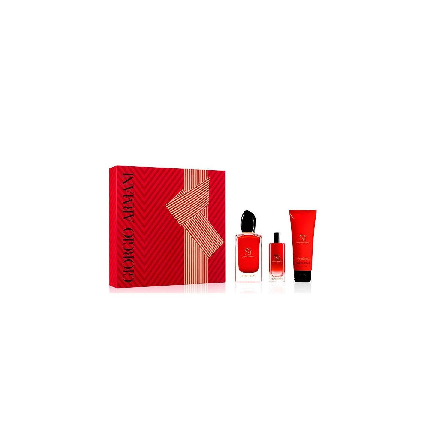 Set Si Passione, Giorgio Armani, Femei, Apa de parfum 50 ml / 7 ml, Lotiune de corp 75 ml