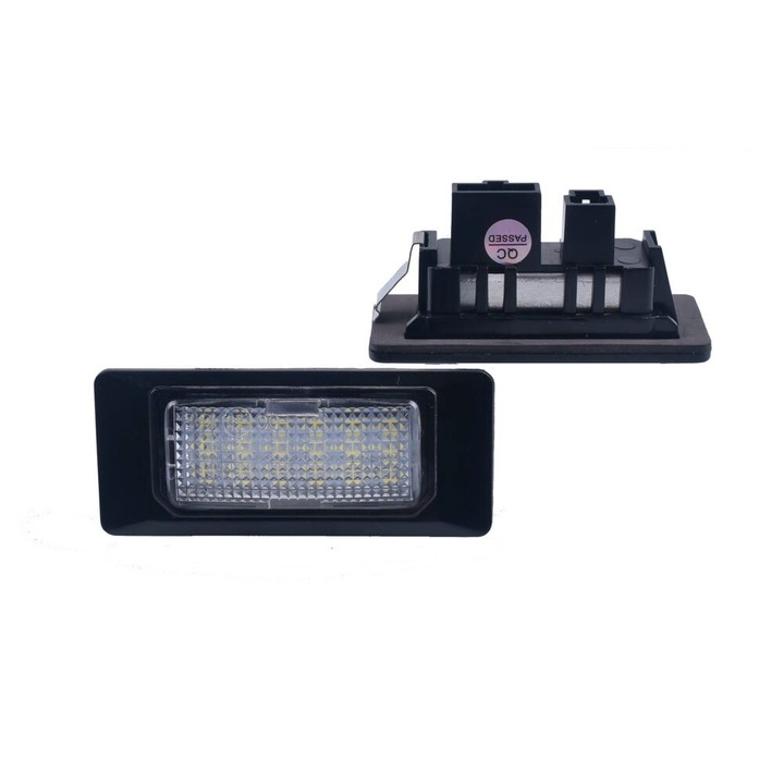 Set Lampi LED numar Audi A1 A6 C7 A7 TT Volkswagen VW Golf 6 Passat B7 Polo 4D Jetta MK6 Touran Touareg