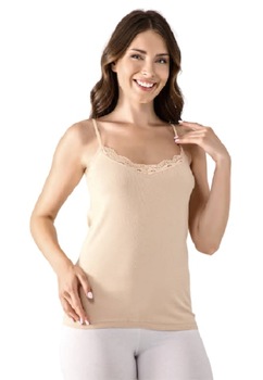 Set 6 maiouri dama 151, Vivaldi, bumbac, crem, S-M INTL Set 6 maiouri dama 151, Vivaldi, bumbac, crem, S-M INTL