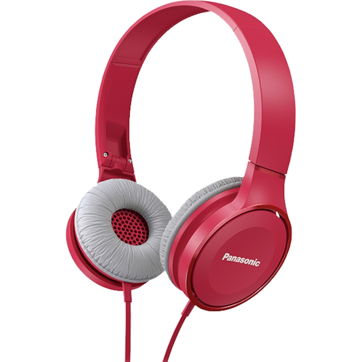 Аудио слушалки Panasonic RP-HF100E-P, Розови/Pink