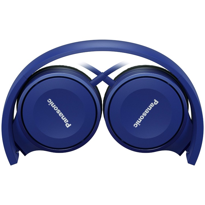 Аудио слушалки Panasonic RP-HF100ME-A, Микрофон, Сини/Blue