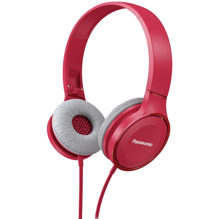 Panasonic RP-HF100ME-P fejhallgató, Mikrofon, Rózsaszín