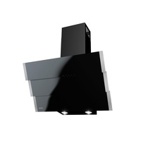 Hota decorativa , Gorenje DVG 600 ZBE, 60cm, 305 m3/h, Negru-Inox