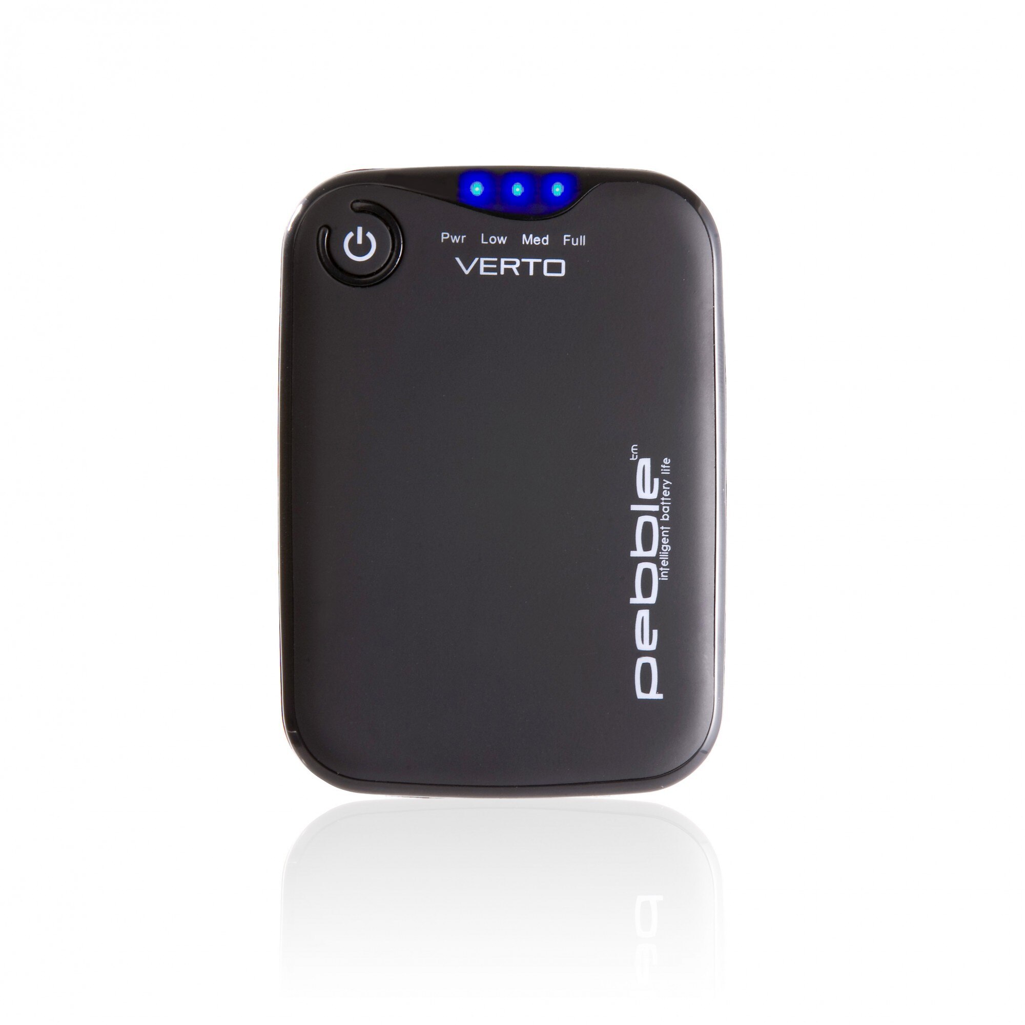 Baterie externa Pebble Verto de 3700 mAh, Negru