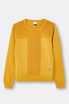 River Island, Pulover cu striatii, Galben mustar River Island, Pulover cu striatii, Galben mustar