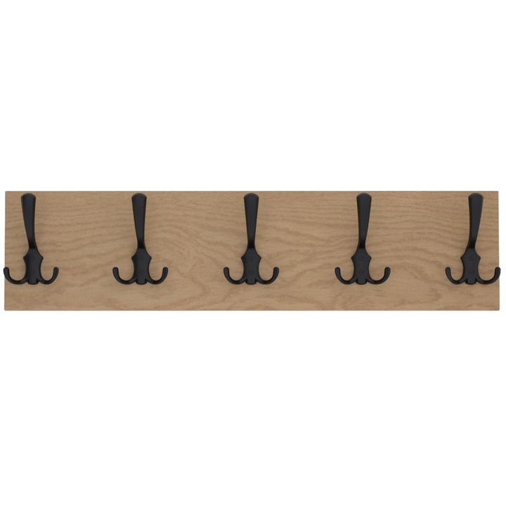 OEM Pico fogas, MDF, 15x70 cm, fekete/tölgy