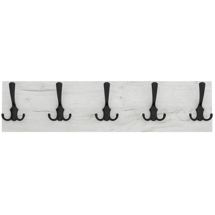 OEM Pico Fogas, MDF, 17 x 60 cm, Fekete/fehér