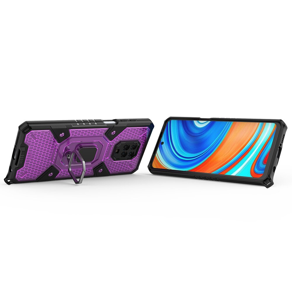 Husa Pentru Xiaomi Redmi Note 9s Note 9 Pro Note 9 Pro Max Cu Inel Skyddar Strix Rose 2191