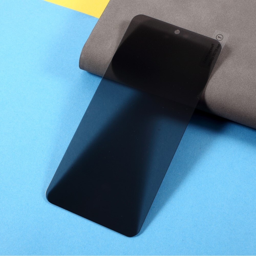 Folie Sticla curbata securizata Flippy compatibila cu Samsung S21 Ultra Full Glue Privacy Negru
