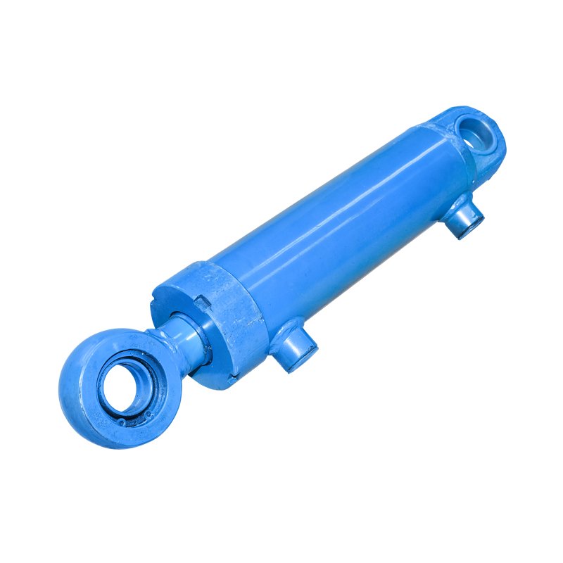 Cilindru hidraulic pentru plug reversibil 68x72x30x370mm cu racord hidraulic fi18