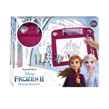 Tablita de desen Frozen , 40 X 32 Cm Hartie 22 bucati Tablita de desen Frozen , 40 X 32 Cm Hartie 22 bucati
