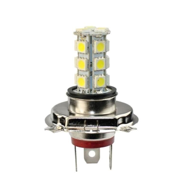 Bec H4, 18 LED-uri Smd 5050, 12V 2.16W, P43, blister, MTech LBX44 Automax