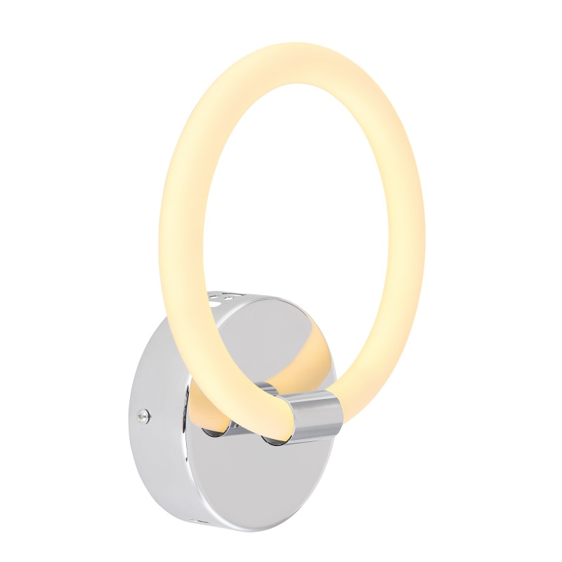 Aplica Epi Globo, Crom, LED 9W, Lumina Calda, 630lm