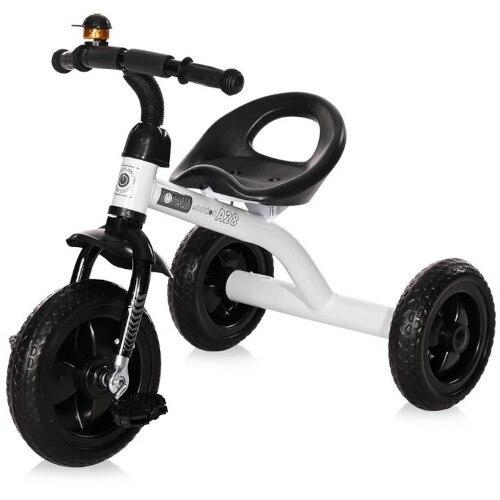 Tricicleta Lorelli A28, Colectia 2021, White & Black