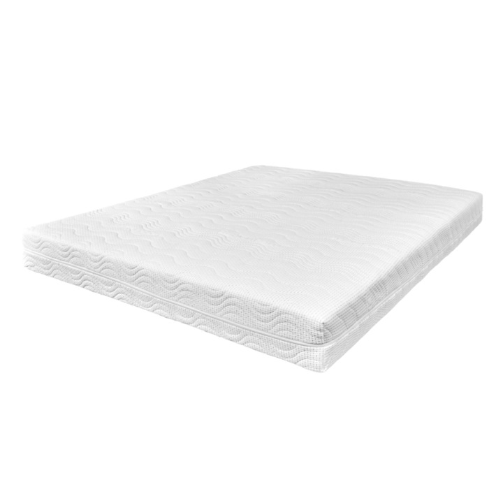 Saltea Ortopedica, Best Sleep, Silver Sleep Argentum 12+3+1, 120x200x16 cm, spuma Poliuretanica cu memorie, fir cu ioni de argint, hipoalergenica, husa matlasata, fermitate medie