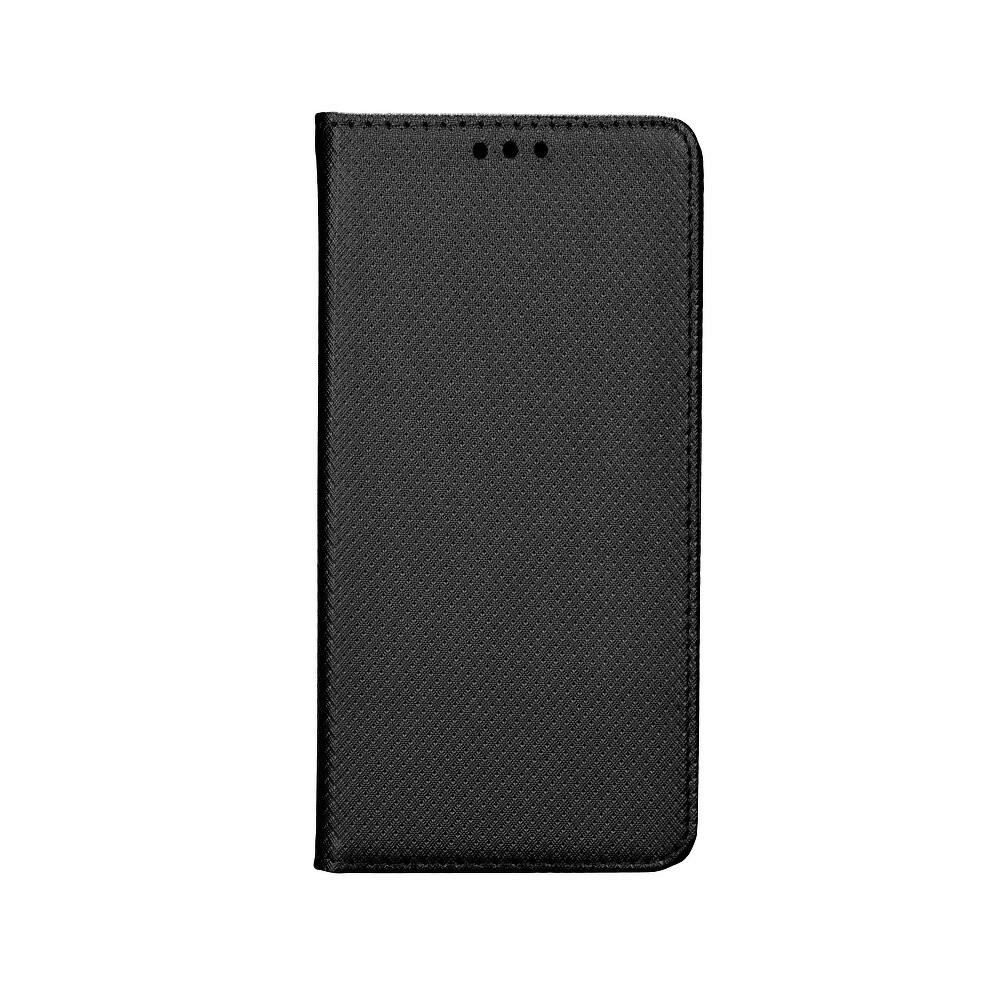 Husa Carte Smart cu Inchidere Magnetica pentru Xiaomi Redmi Note 10 / Redmi Note 10S, Negru