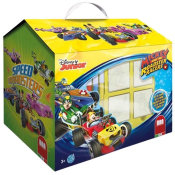 Set creativ de stampile in cutie Mickey Mouse, Multiprint Set creativ de stampile in cutie Mickey Mouse, Multiprint