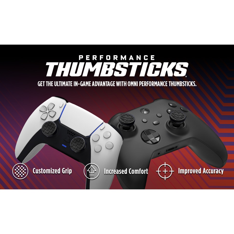 Комплект от 2 силиконови Performance Thumbgrip Kontrolfreek Omni Ps5