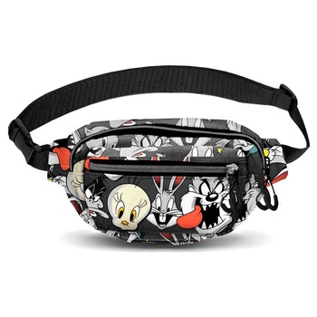 Borseta Looney Tunes , 13x22x7cm, Multicolor Borseta Looney Tunes , 13x22x7cm, Multicolor