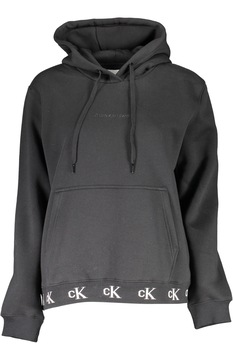 Bluza dama, Calvin Klein, cu buzunar in fata, Nero Bluza dama, Calvin Klein, cu buzunar in fata, Nero