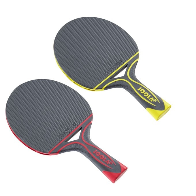 Set palete tenis de masa, JOOLA Allweather, rosu si galben