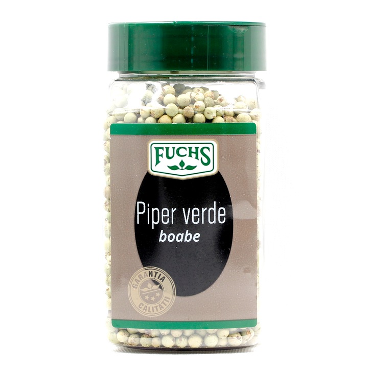 Piper verde boabe, 90 g, borcan