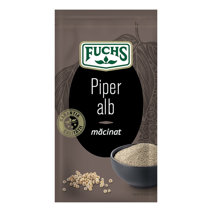 Piper alb macinat, Fuchs, 20g