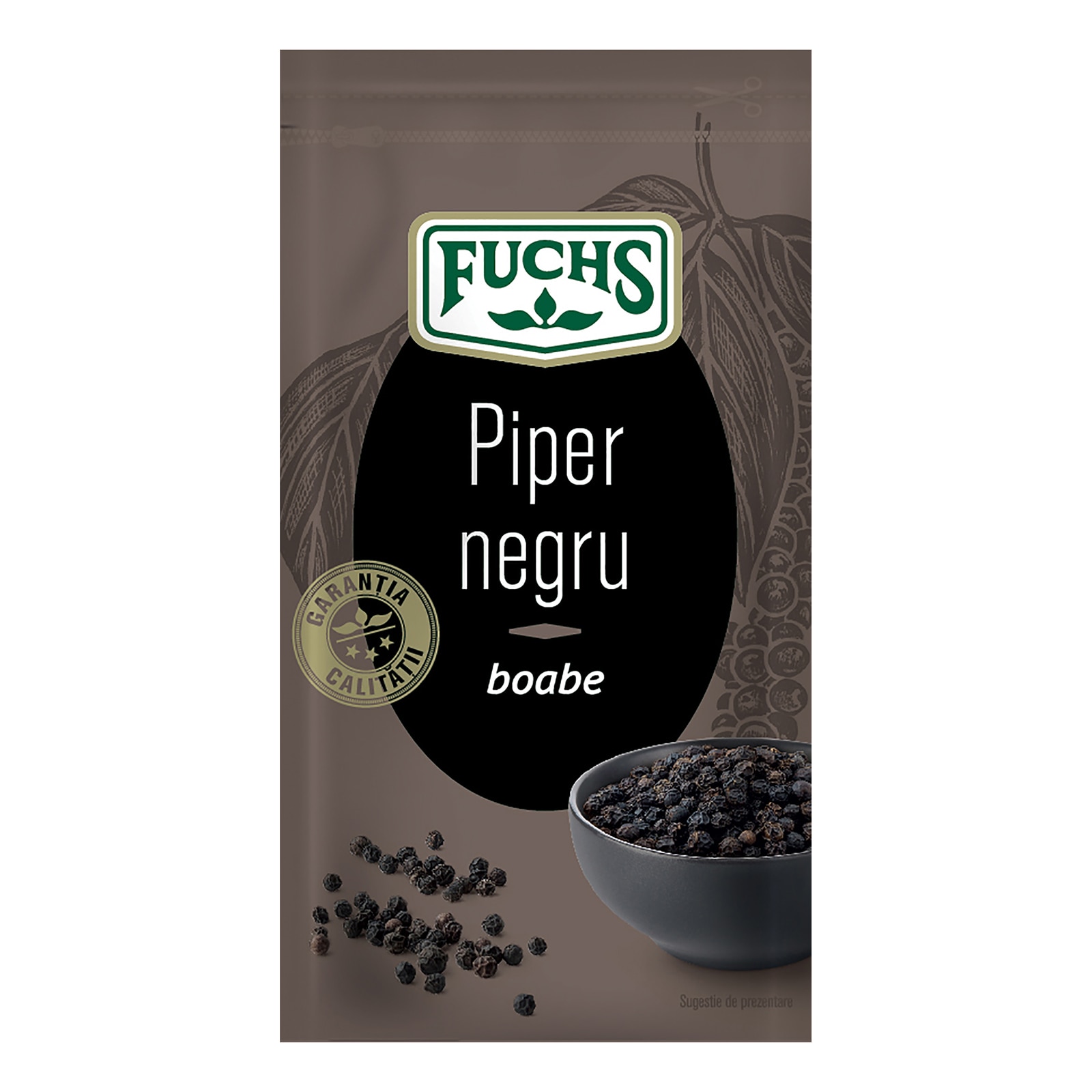 Piper negru boabe, Fuchs, 20g