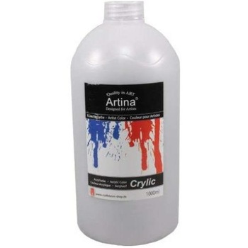 Vopsea acrilica Artina, Crylic, 1000ml, Silver Vopsea acrilica Artina, Crylic, 1000ml, Silver