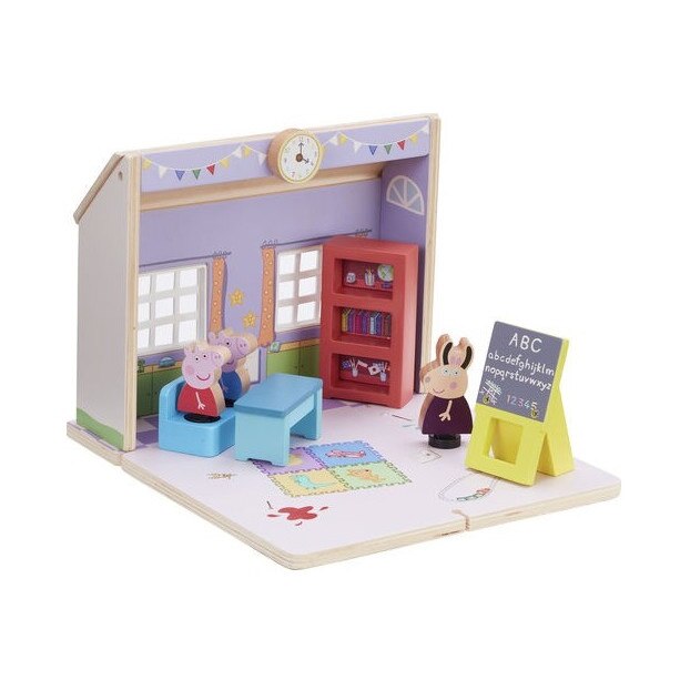 Set 3 Figurine Peppa Pig la Scoala