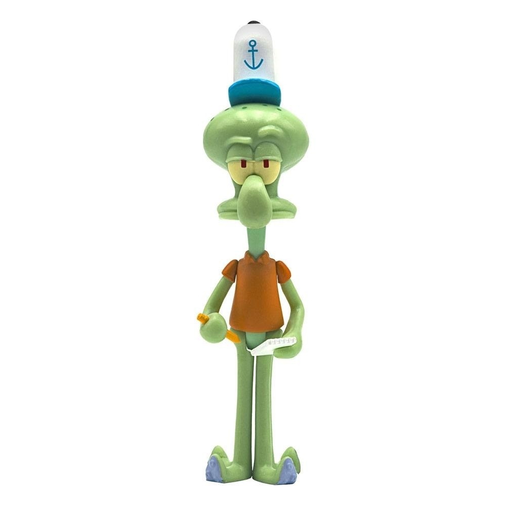 Figurina Articulata SpongeBob SquarePants ReAction Squidward 10 cm