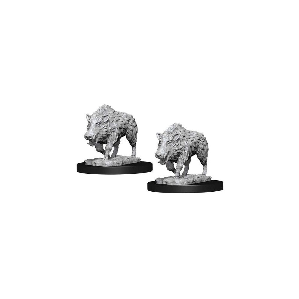Set 2 miniaturi nepictate Pathfinder Wild Boar