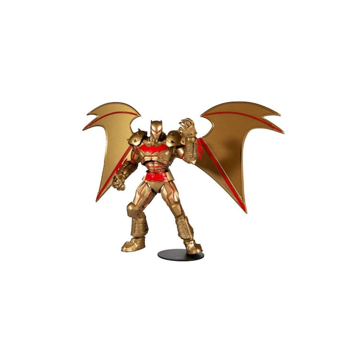 Фигурка DC Multiverse Batman Hellbat Suit Gold Edition, 18 см, многоцветна