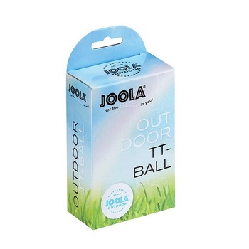 Set 6 mingi tenis de masa, JOOLA, OUTDOOR, albe, 40 mm, pentru orice conditie meteorologica Set 6 mingi tenis de masa, JOOLA, OUTDOOR, albe, 40 mm, pentru orice conditie meteorologica
