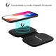 Incarcator wireless portabil 3 in 1 NEX TECH® 15W Magnetic Magsafe Fast Charge Pliabil Compatibil cu Galaxy Buds, Buds Plus, iWatch, Airpods, Apple, Samsung, Xiaomi, Negru