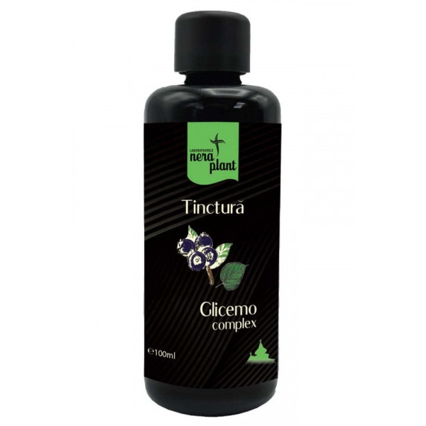 Tinctura Nera Plant BIO Glicemo-complex, 100ml