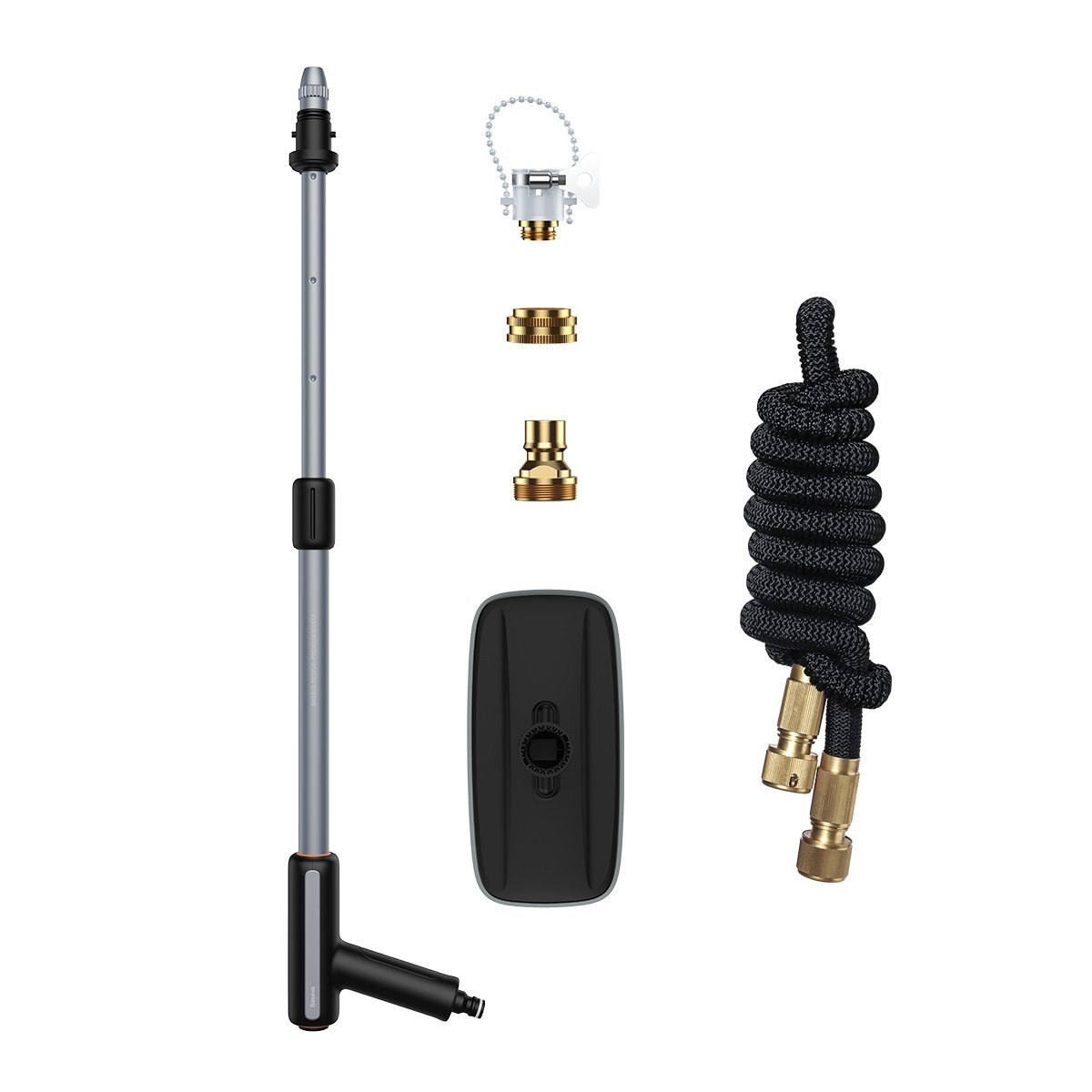 Set accesorii Baseus Clean Guard CRXC01-E01 pentru masina de spalat cu presiune, 7.5 m