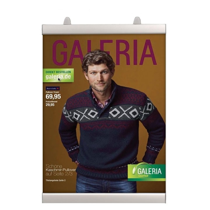 Set sine pentru afise, MT DISPLAYS, NewAge, Aluminiu, 600 mm, Argintiu