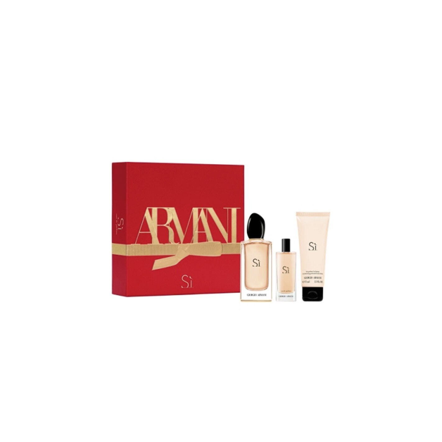 Set Giorgio Armani, Femei, Apa de parfum 50 ml / 7 ml, Lotiune de corp 75 ml