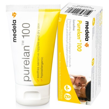 Crema hidratanta pentru ingrijirea mameloanelor Medela, Purelan, Lanolina, 37g Crema hidratanta pentru ingrijirea mameloanelor Medela, Purelan, Lanolina, 37g