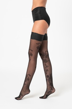 Hunkemoller, Dres cu banda, 20 DEN, Negru Hunkemoller, Dres cu banda, 20 DEN, Negru