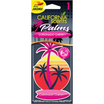 Odorizant auto California Scents Palms, aroma Coronado Cherry Odorizant auto California Scents Palms, aroma Coronado Cherry